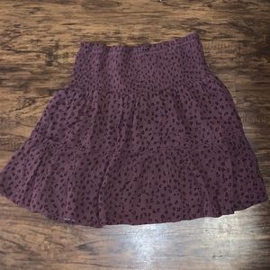 Hippie rose skirt